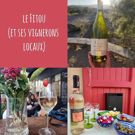 Jolie Maison Village 4 Couchages &Terrasse Et Clim A Fitou Fitou